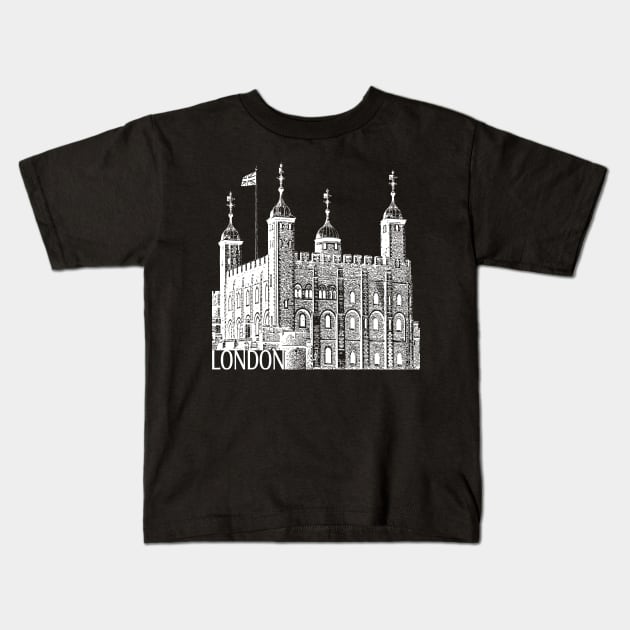 London Kids T-Shirt by TravelTs